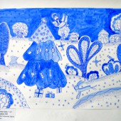 Итоги выставки-конкурса рисунков «У Зимы отличный мех: это мягкий белый снег»