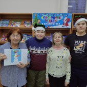 Новогодние праздники для детей в библиотеке «Солнышко» продолжаются