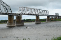 Железнодорожный мост через Малую Северную Двину.