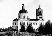 Христо-Рождественская церковь в Вешкурье. Фото 1974 г.