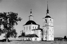 Николаевская церковь в Комарице| Фото 1974 г.