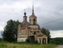 Николаевская церковь в селе Нюба. Фото С. Гладких. 2009 г.