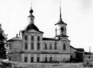 Николаевская церковь в селе Нюба. Фото 1974 г.