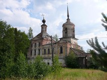 Николаевская церковь в селе Нюба. Фото Е. Шашурина. 2011 г.