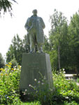 Памятник В. И. Ленину в Шипицыно. Фото О. Анисимовой. 2012 г.