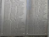 Список павших на памятнике землякам, погибшим в Великой Отечественной войне в 1941 - 1945 гг. (деревня Дурницыно). Фото Е. Шутовой. 2012 г.